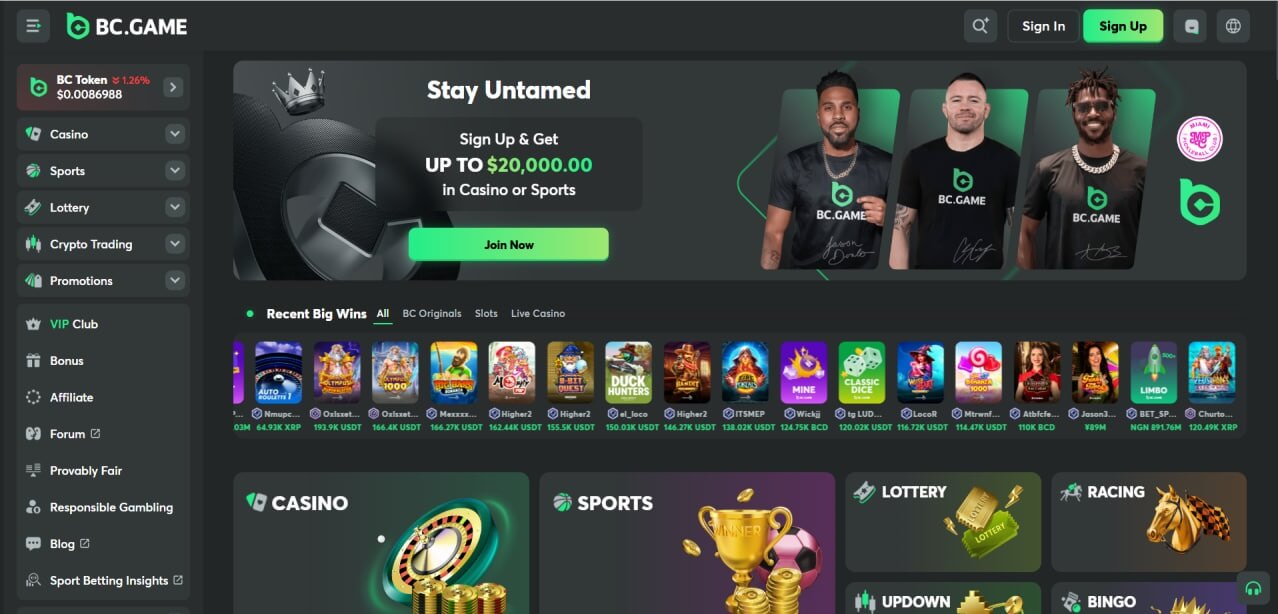 BC.Game Website