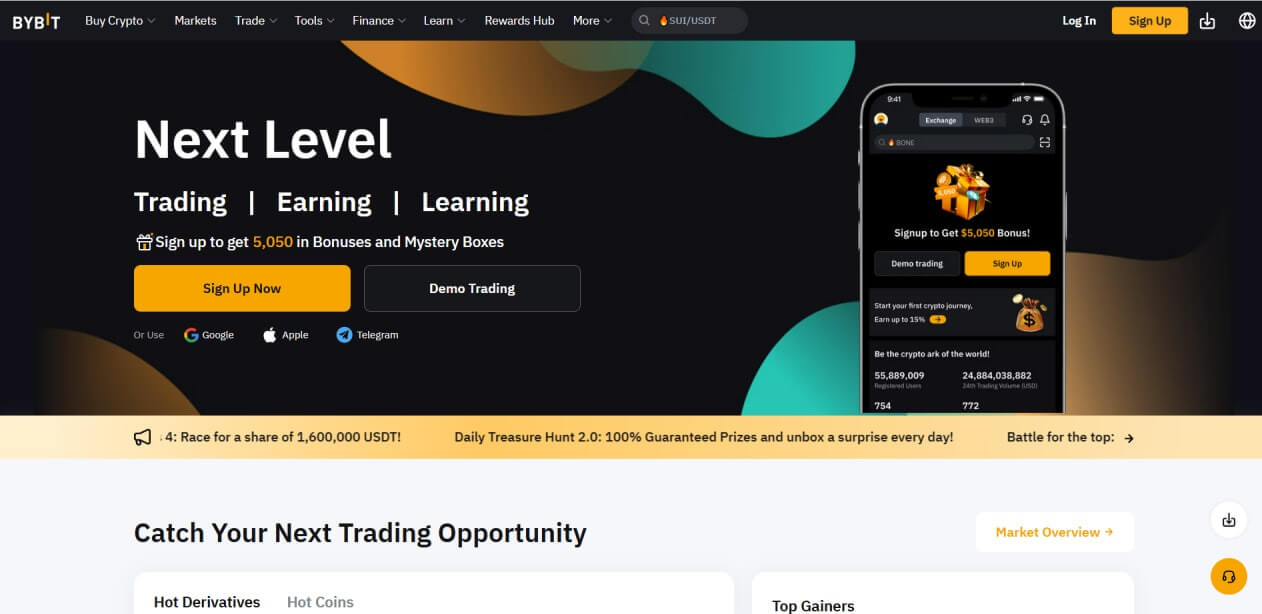 ByBit Website