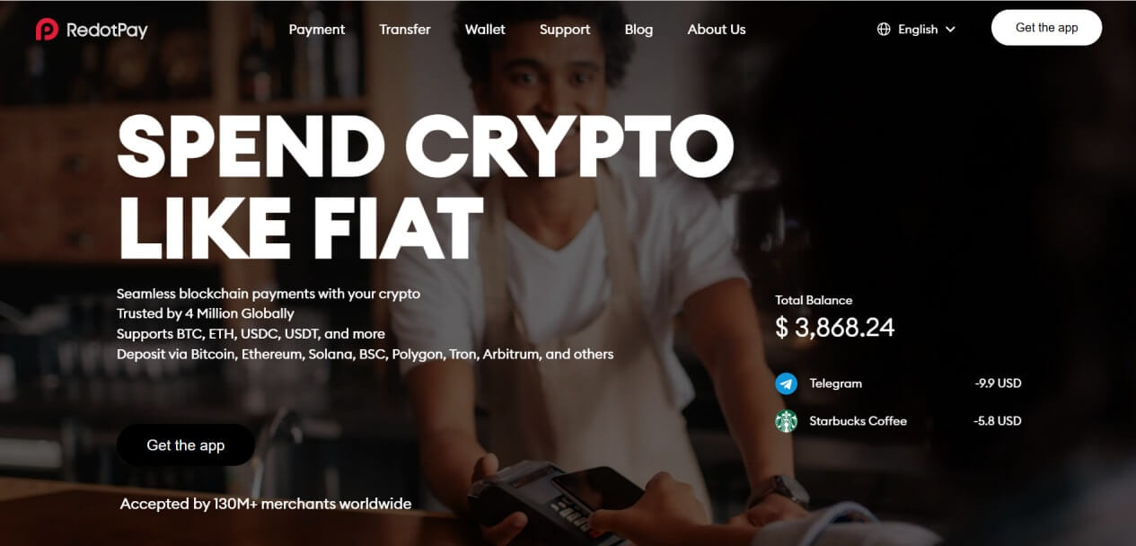 RedotPay Website