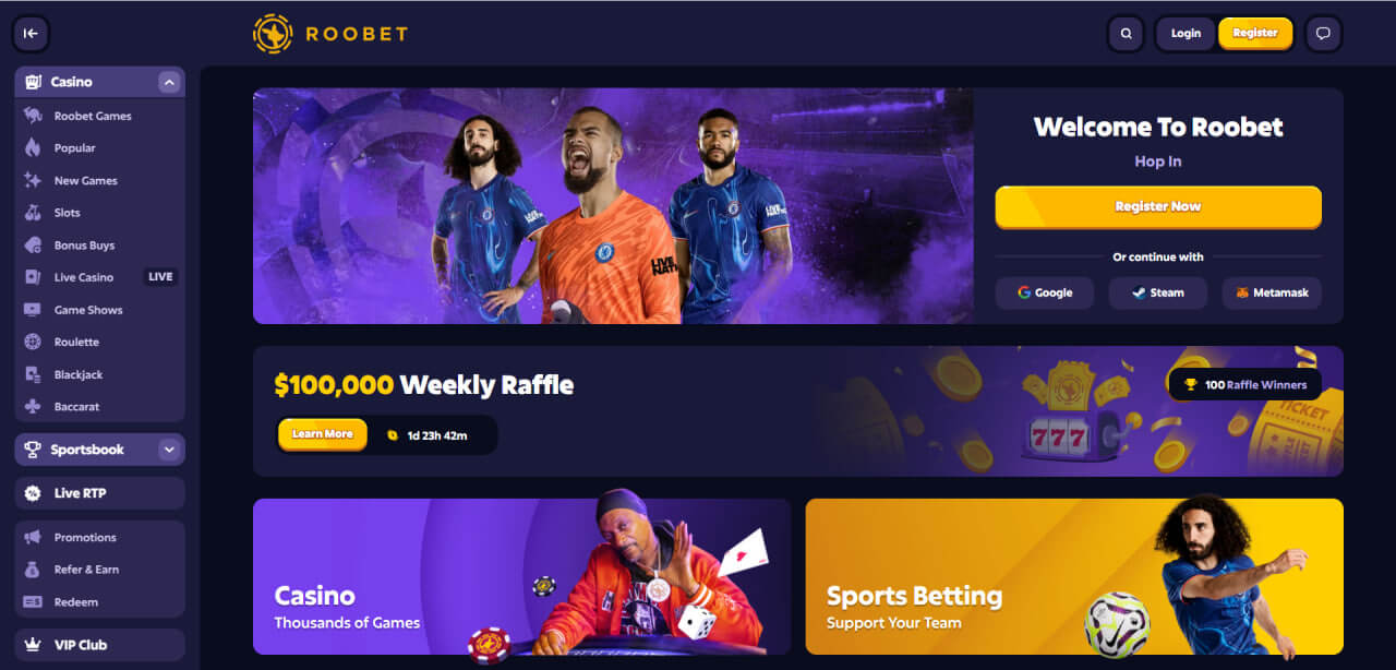 Roobet Website
